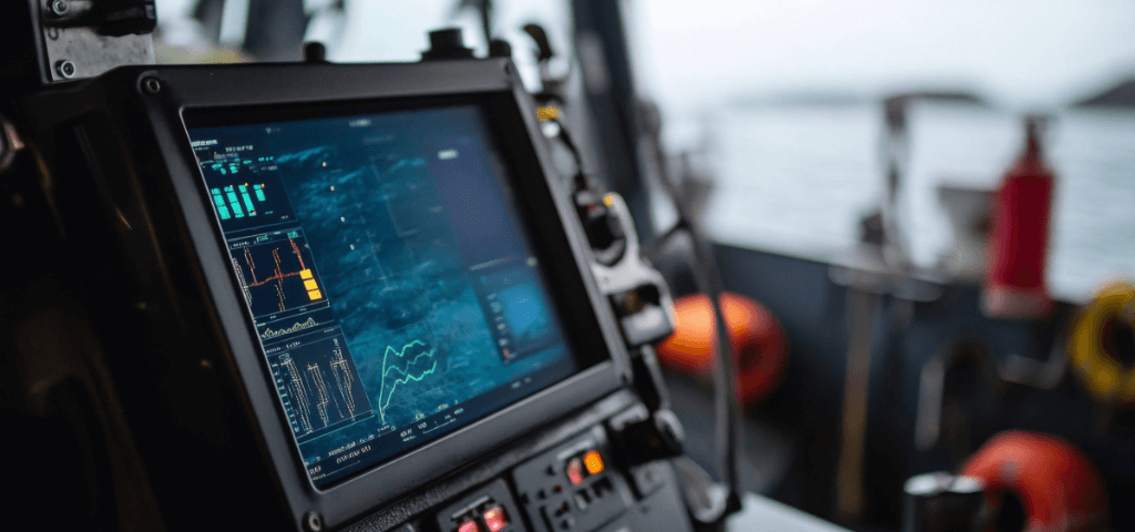 real time monitoring fishing vessel system