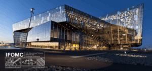 Harpa Concert Hall in Reykjavík, Iceland, venue for IFOMC 2025 — the 11th International Fisheries Observer and Monitoring Conference