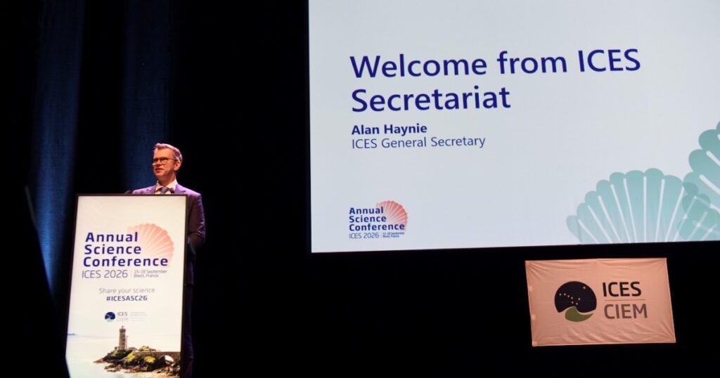 Opening session of the ICES Annual Science Conference 2026 in Brest, France